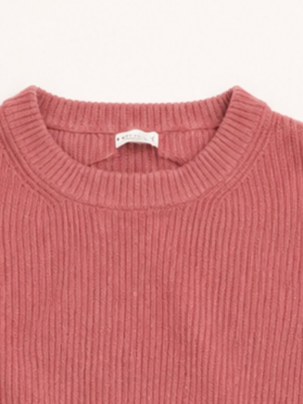 Ava & Viv Mauve Shaker Knit Crewneck Pullover Sweater Plus 4X NWT - Picture 7 of 7
